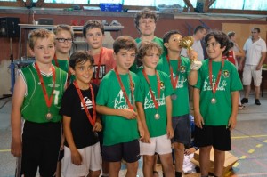 Les U11M au tournoi d'Ayguevives le 13 juin 2015