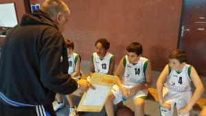Victoire des U13M à Ayguesvives le 12/12/2015