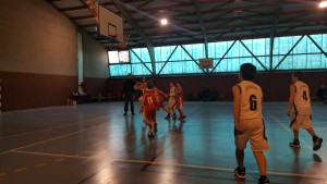 Victoire des U13M à Ayguesvives le 12/12/2015