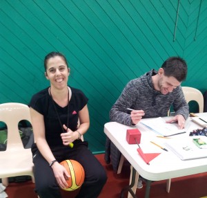 Maga arbitre les U11F le 19/3/2016