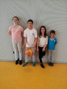 Les Dalton supporters des Seniors F le 2/4/2016