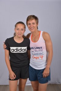 Lauryne en stage d'été 2016